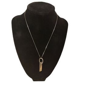 Gucci silver Necklace as featured on @boutique_Street